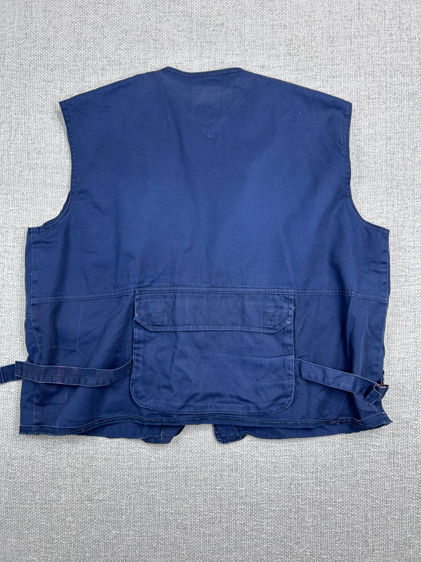 90's Navy Fishing Vest