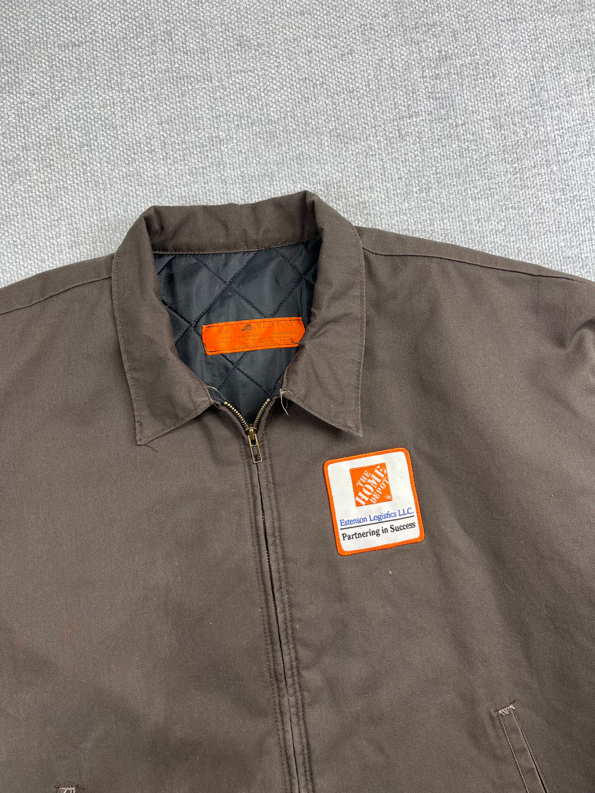 90's Brown Home Depot Work Jacket