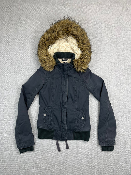 Y2K Lined Hooded Jacket