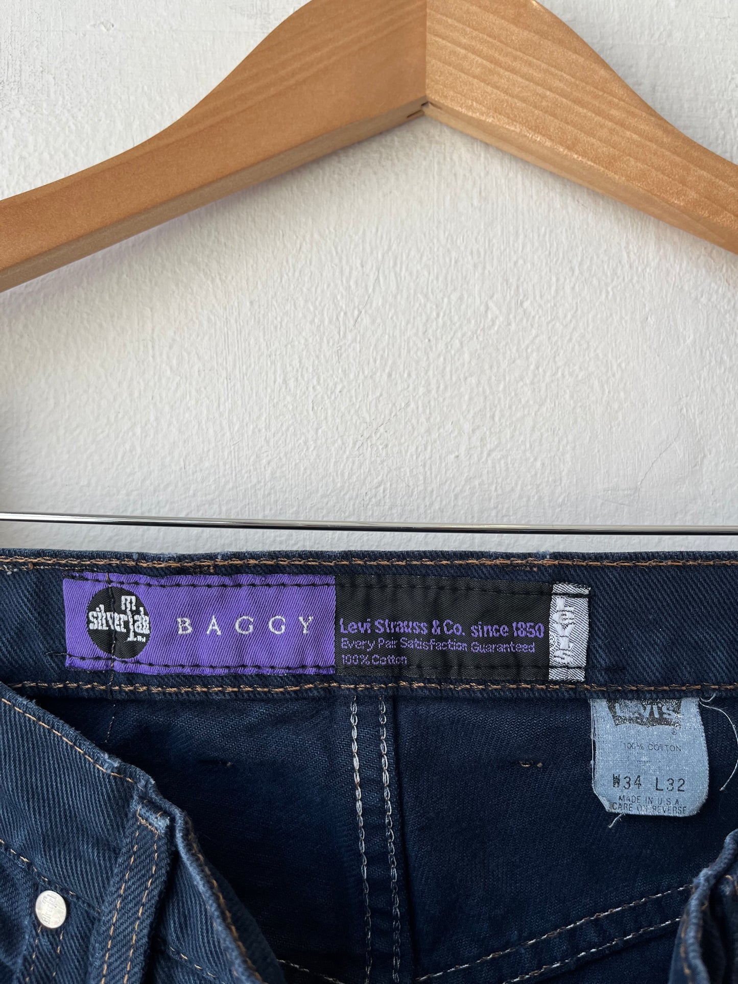 90's Levi's Silver Tab Baggy Jeans 31"