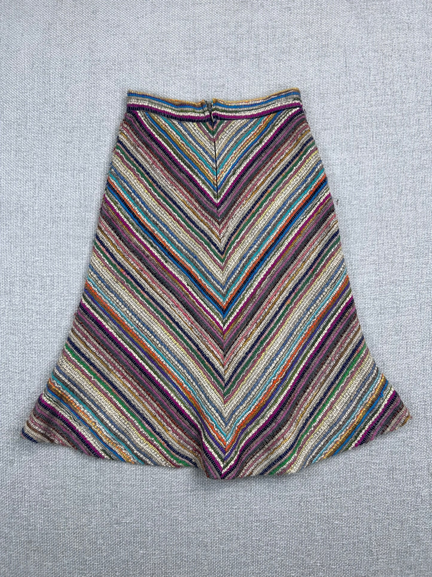 70's Wool Midi Skirt 26"