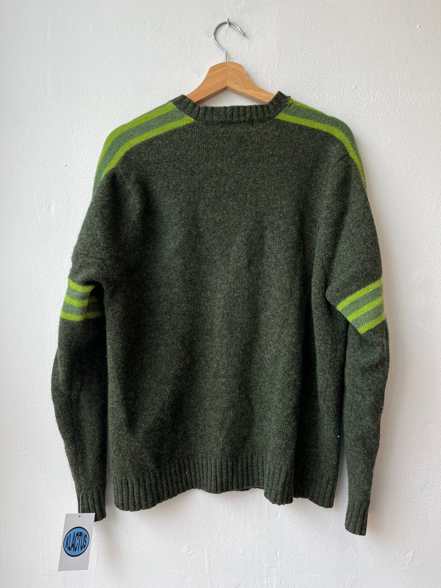 90's Striped Lambswool Sweater