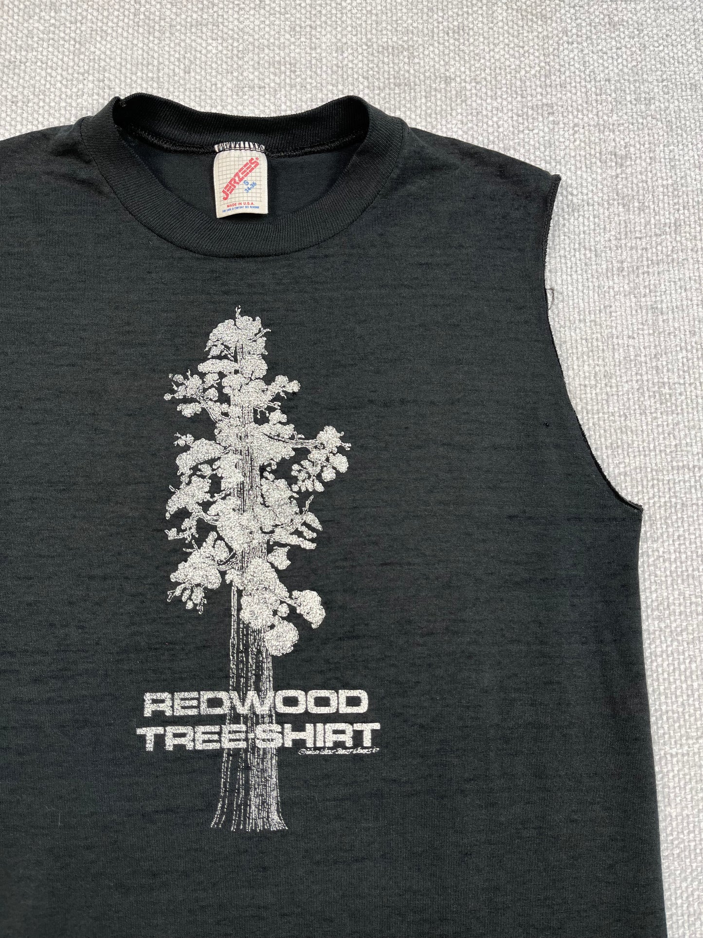 80's Redwood Tree Cutoff Shirt