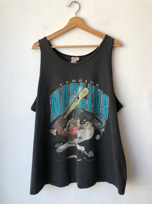 90's Marlins Taz Tank Top