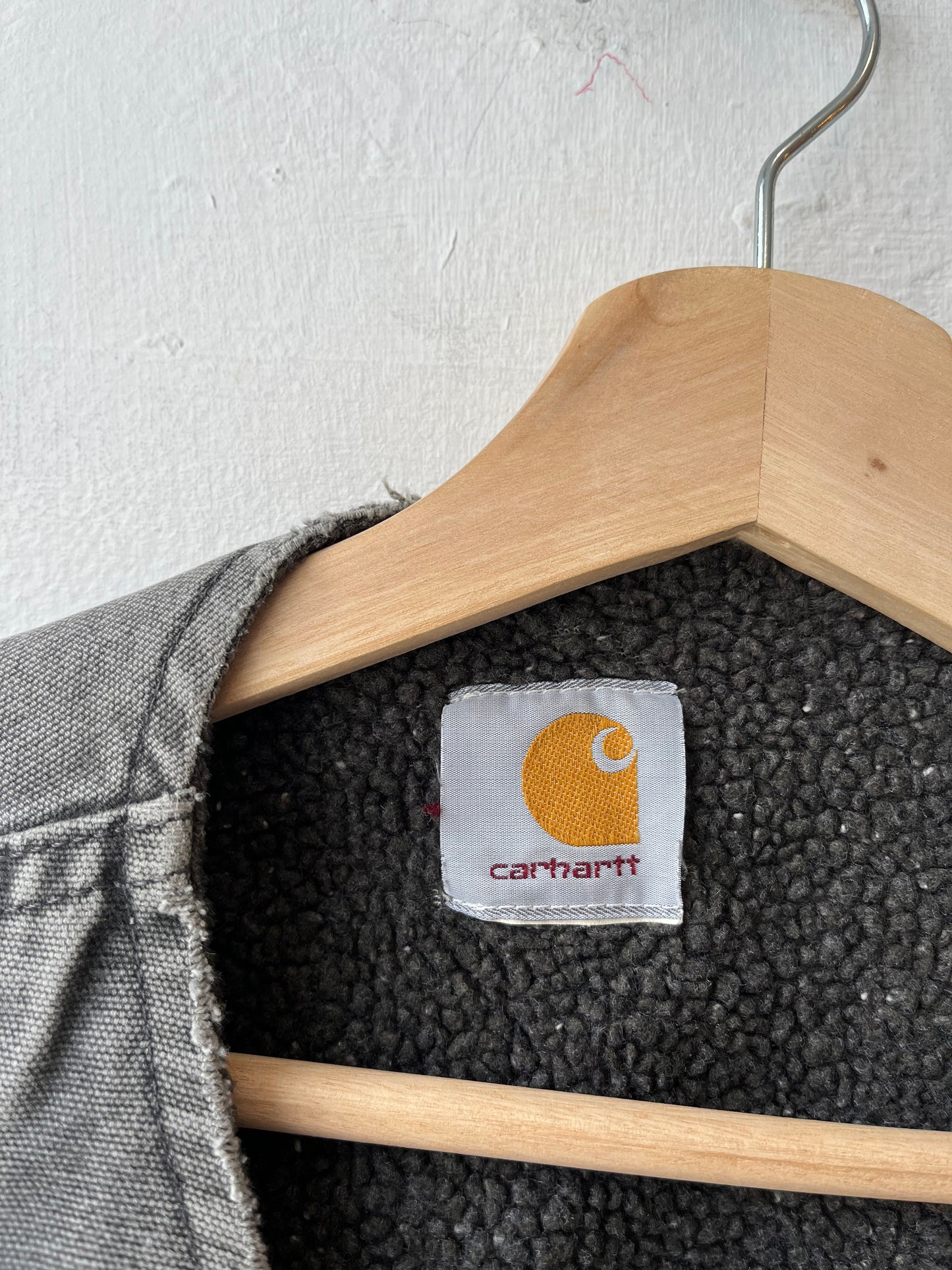 90's Distressed Gray Carhartt Vest