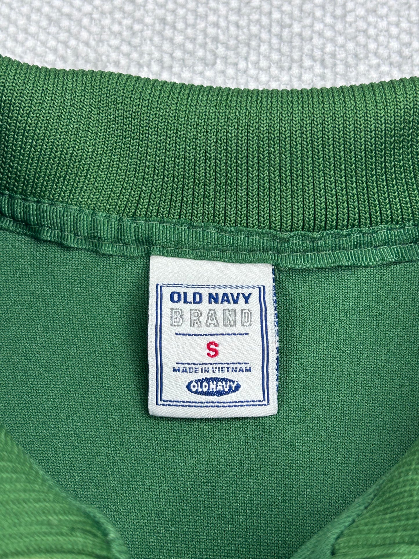 Y2K Old Navy Green Track Jacket