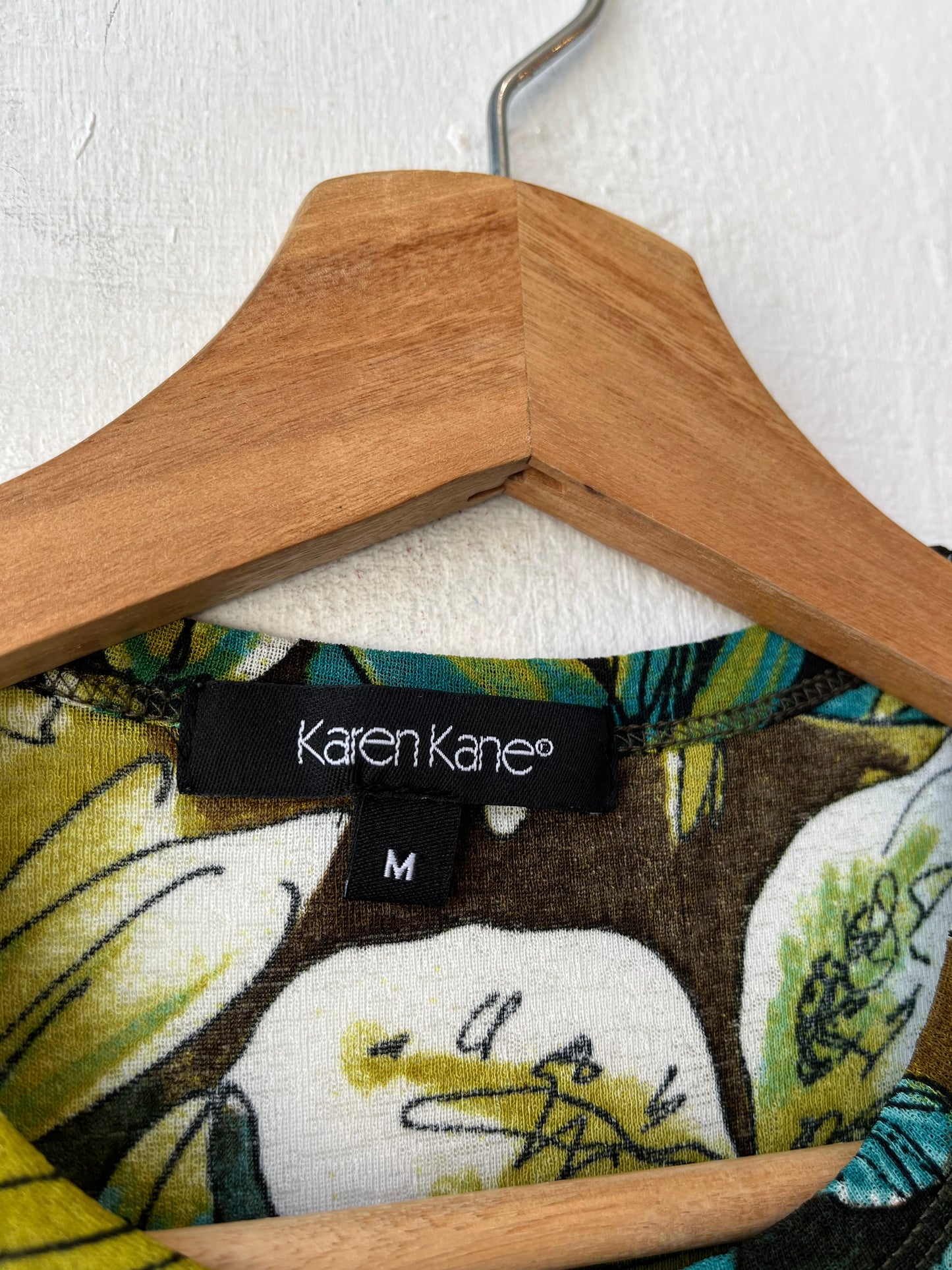 Y2K Floral Mesh Top
