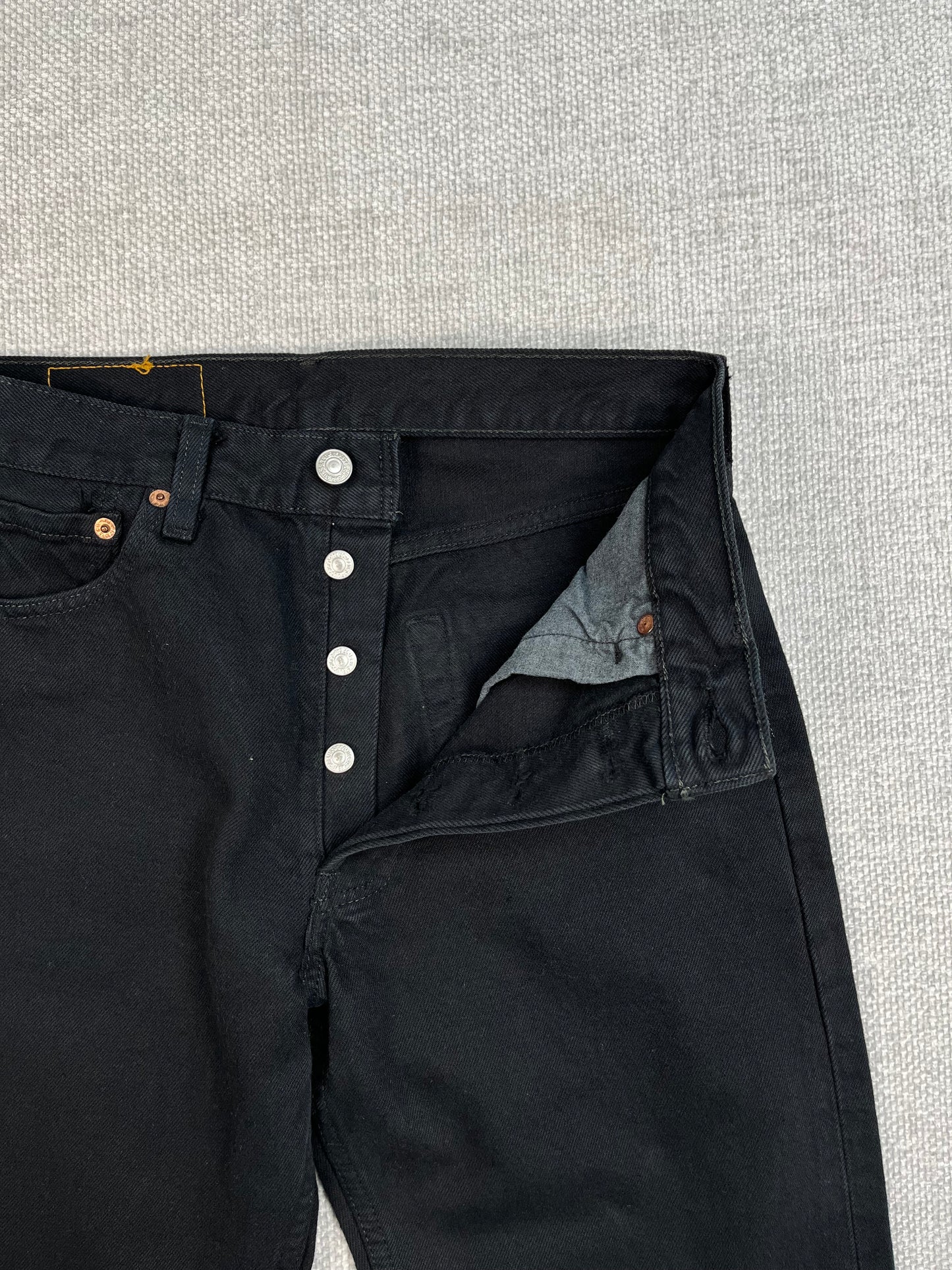 90's Levi's 501 Black Jeans 28"