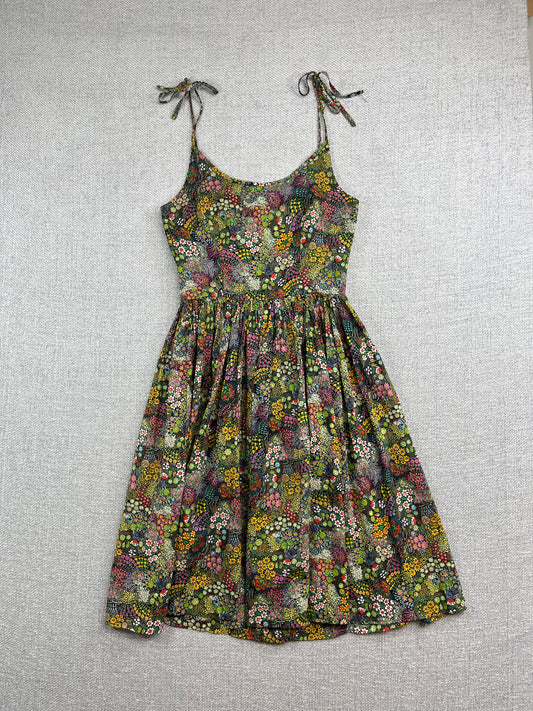 80s Floral Sundress