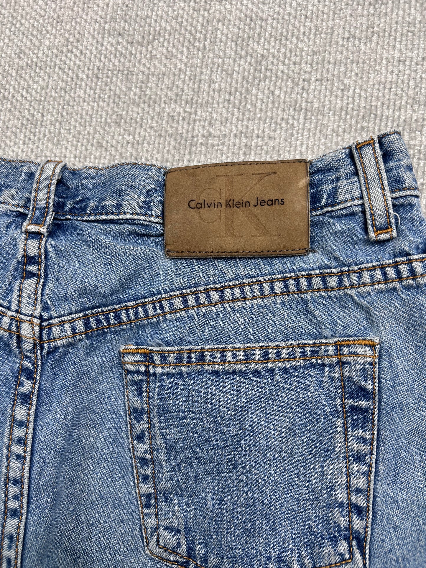 90’s Calvin Klein Denim Shorts 27"
