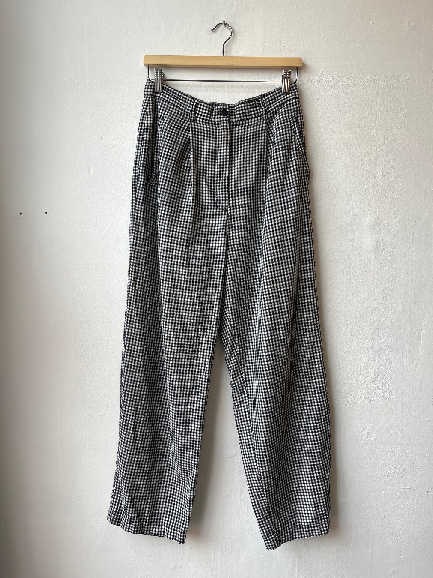 Y2K Gingham Pants 28”