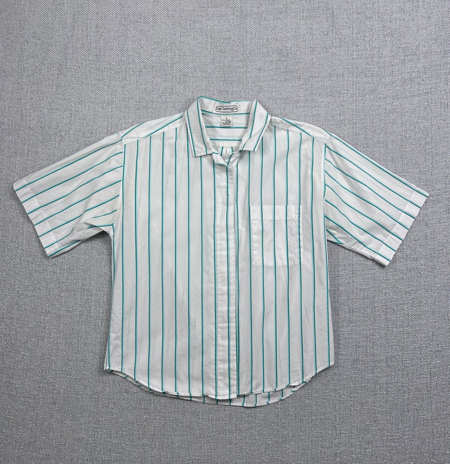 80’s Gap Striped Button Down