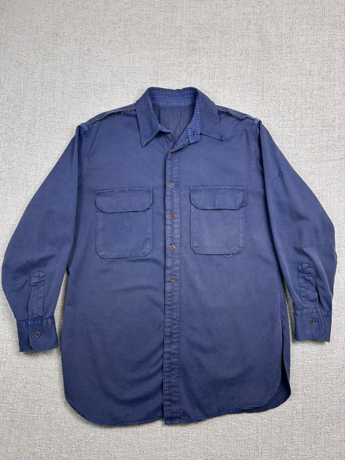 70's Navy Work Shirt
