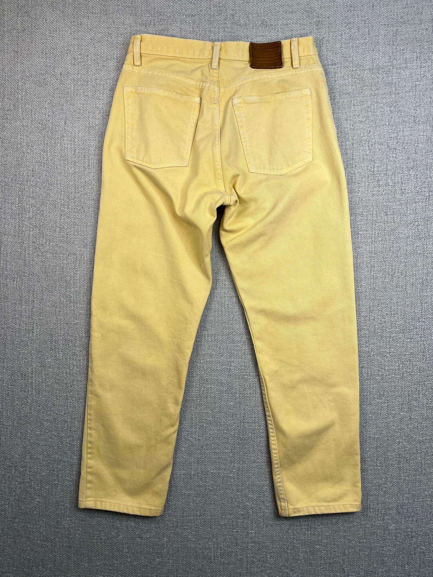 90’s Ralph Lauren Yellow Jeans 30"