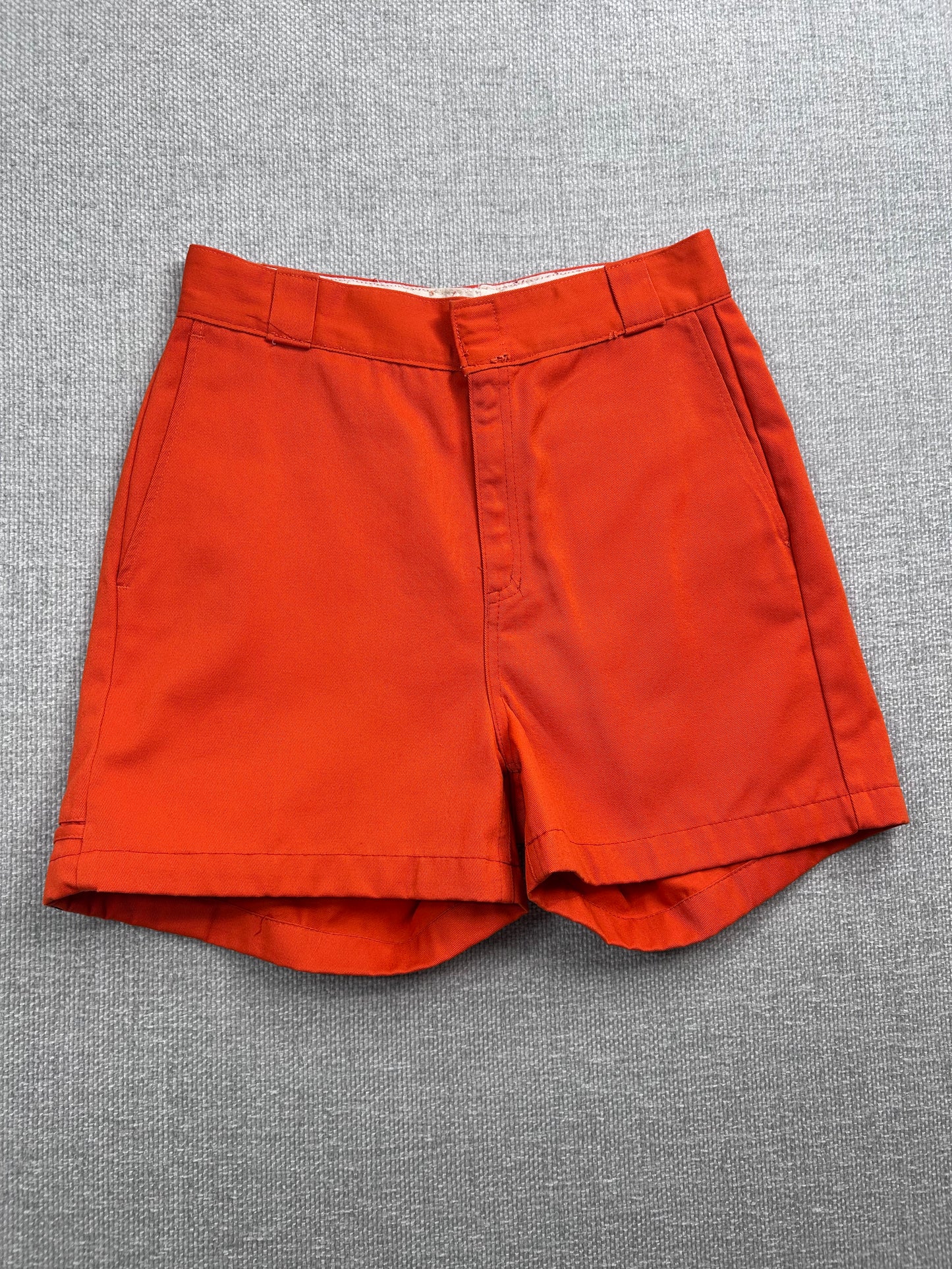 90's Orange Dickies Shorts 29"