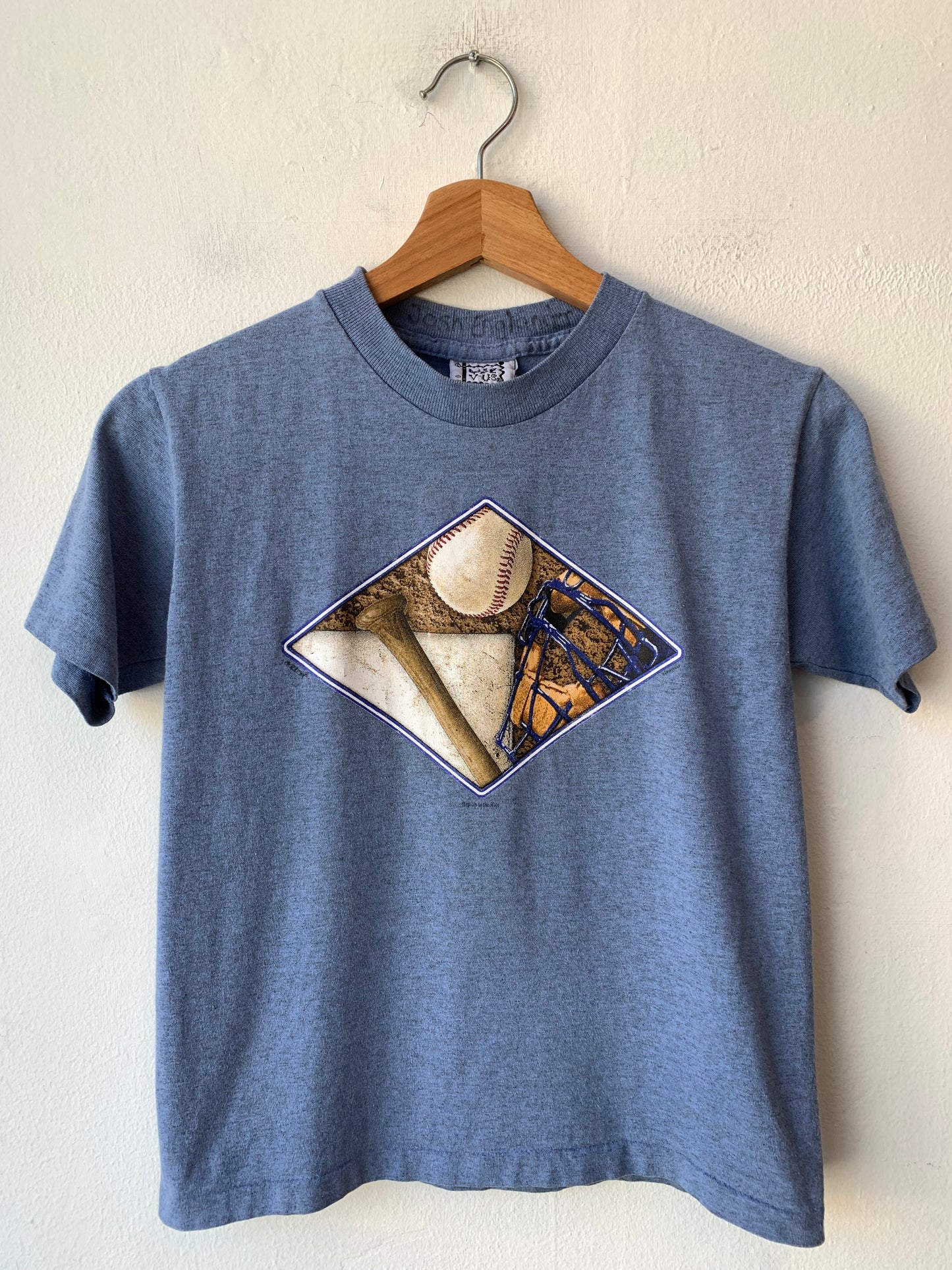 90's Baseball Baby Tee