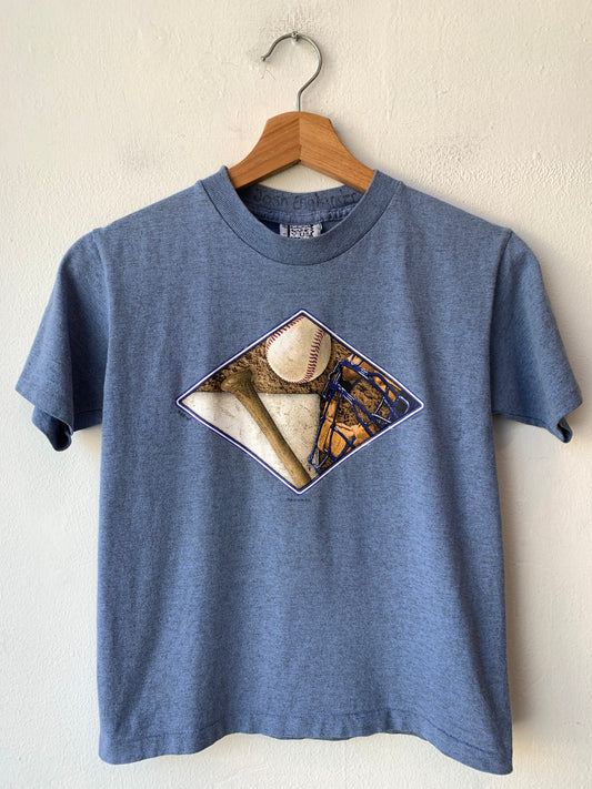 90's Baseball Baby Tee