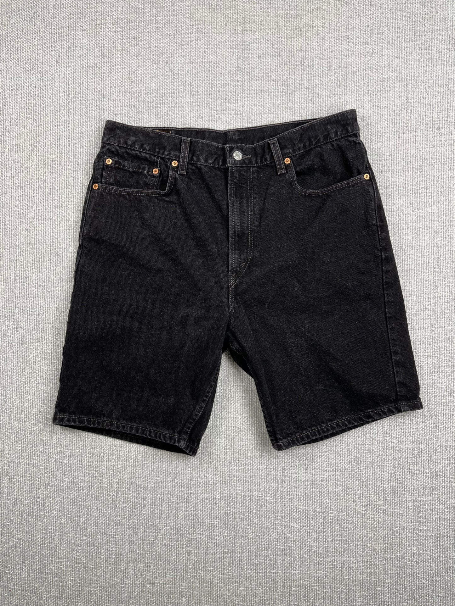 Y2K Levis 505 Black Shorts 34"