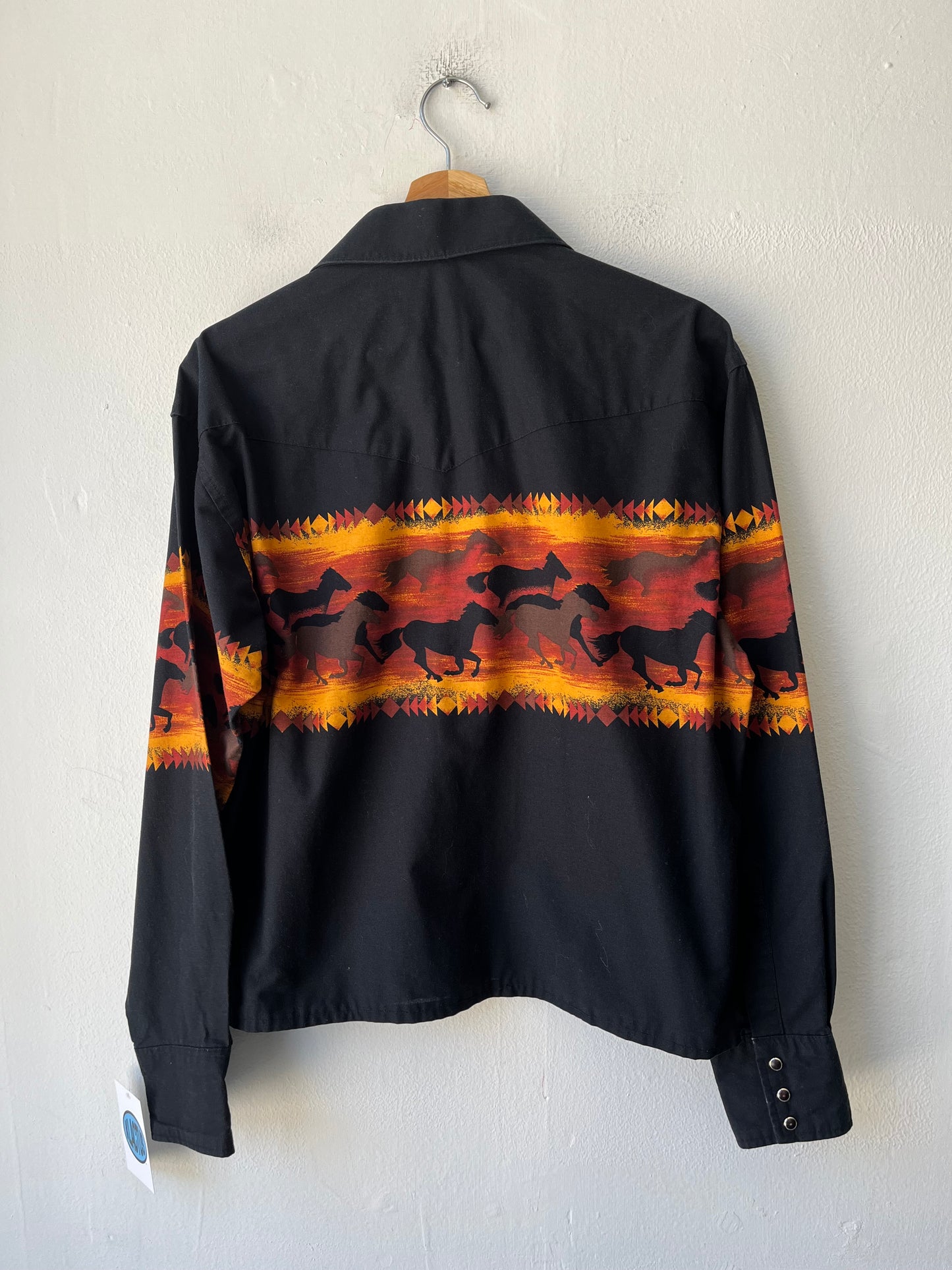 Y2K Wrangler Western Pearl Snap Shirt
