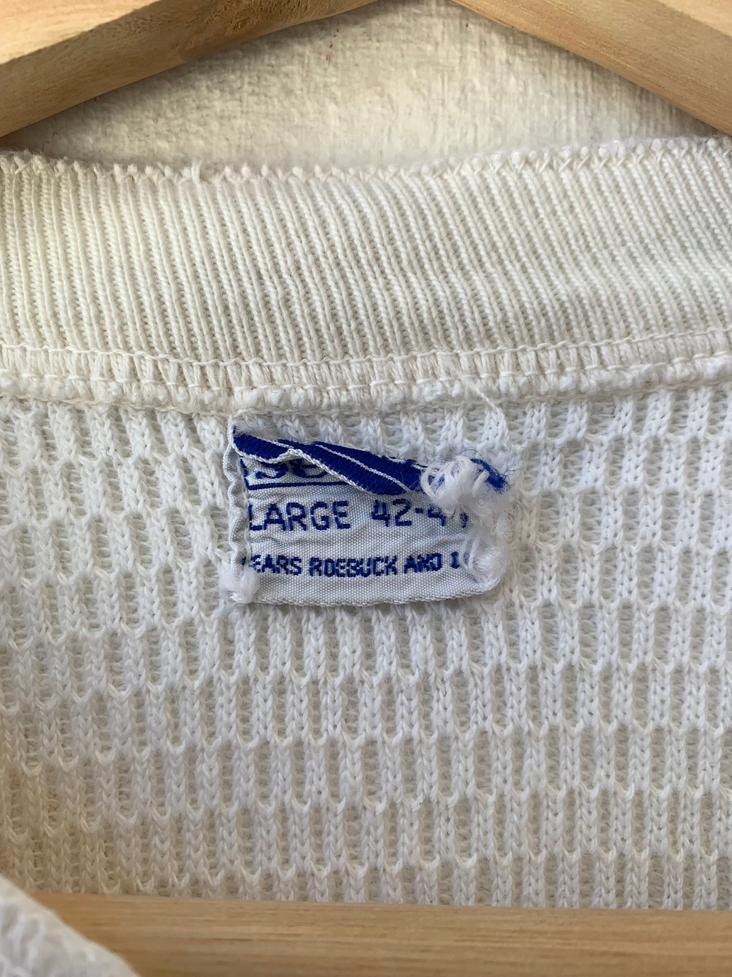 60's Sears Thermal Henley