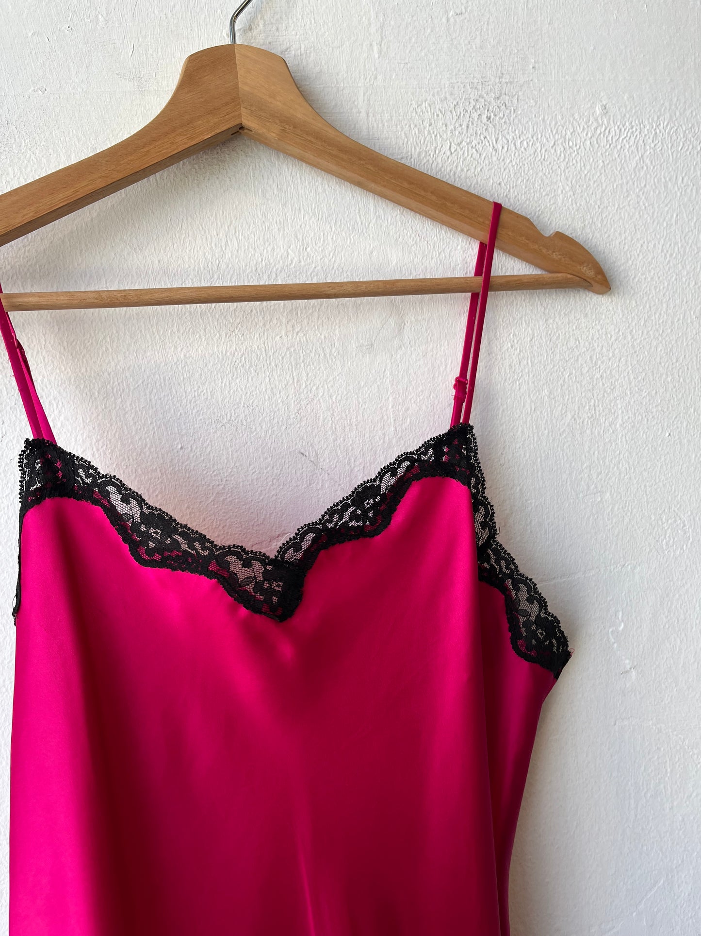 Y2K Hot Pink Victoria Secret Slip
