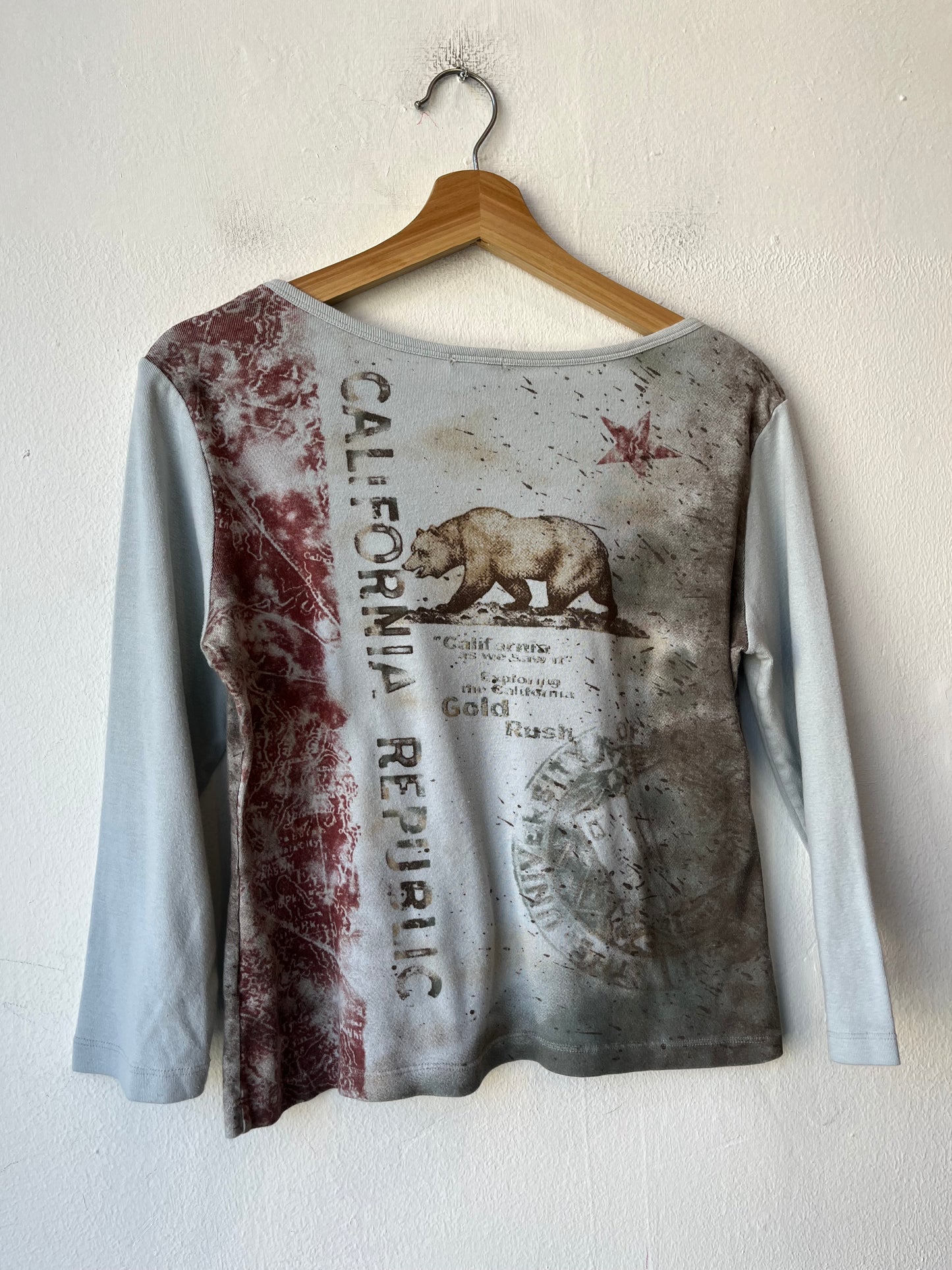 Y2K California Rhinestone Top