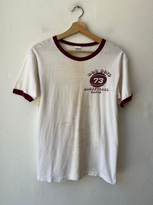 1973 Basketball Camp Ringer T-Shirt