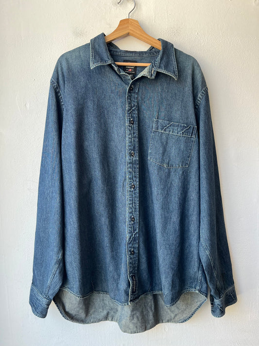 Y2K Polo Jeans Denim Shirt