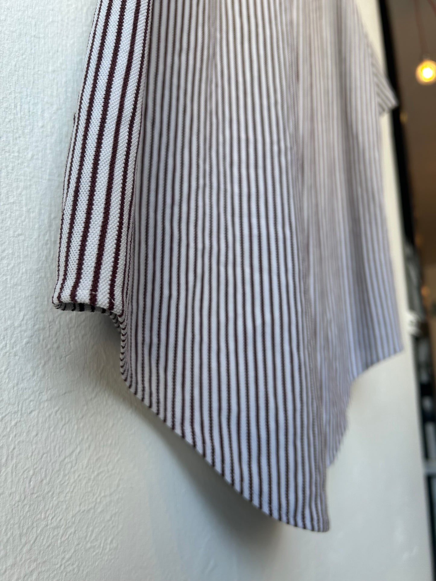 60's Striped Button Down