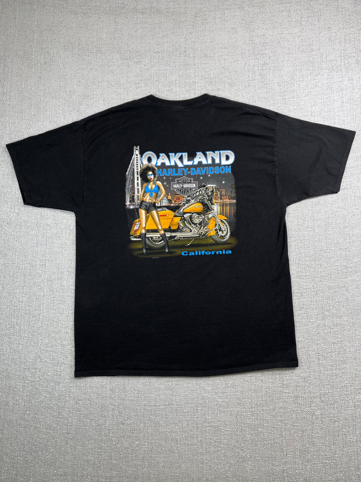 Y2k Harley Davidson Oakland T-Shirt