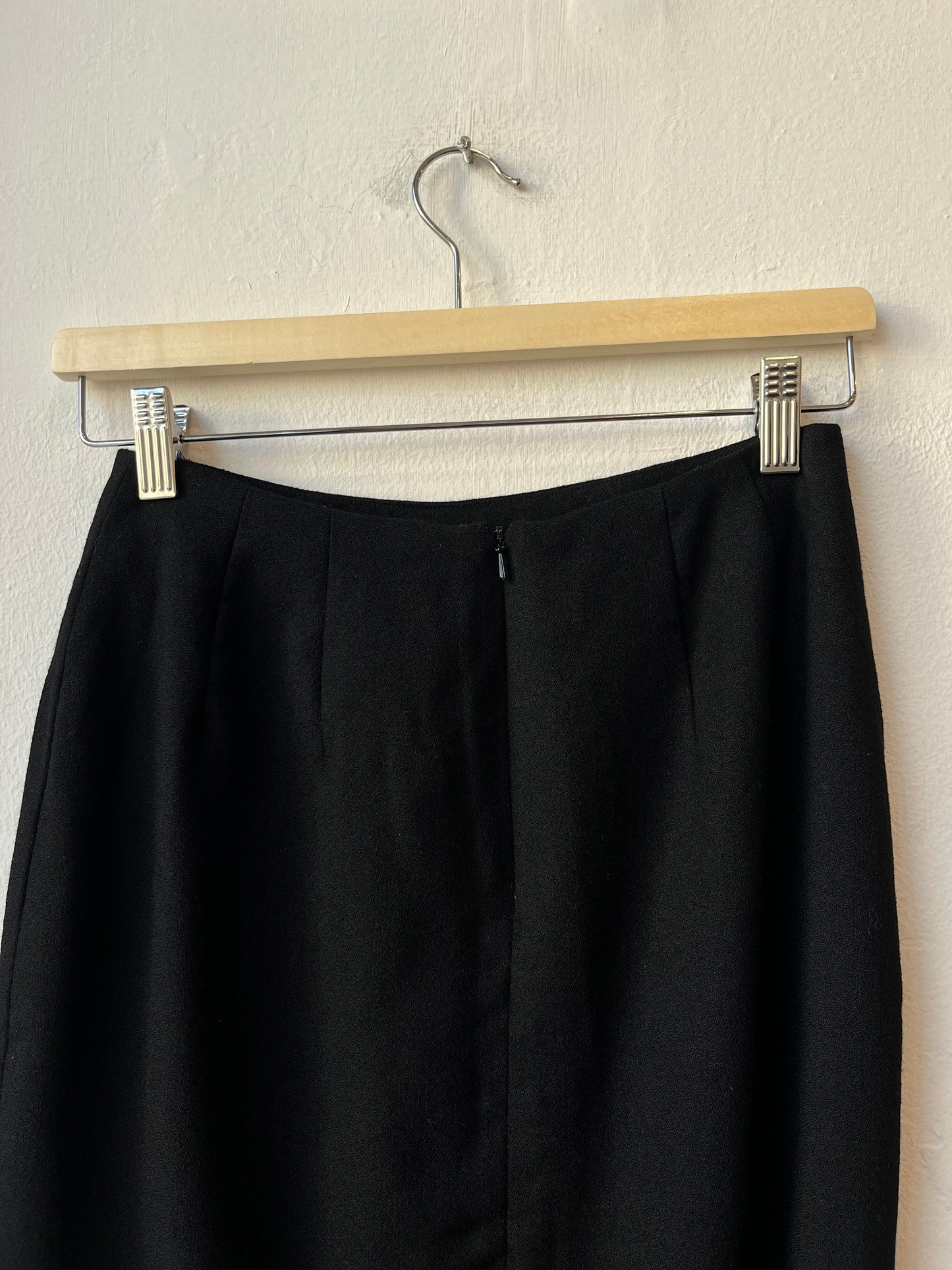 Y2K Wool Pencil Skirt 25"