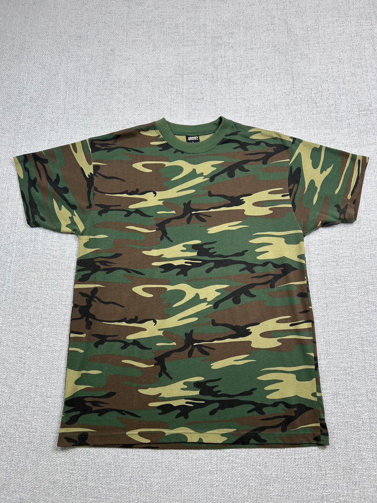 Y2K Woodland Camo T-Shirt