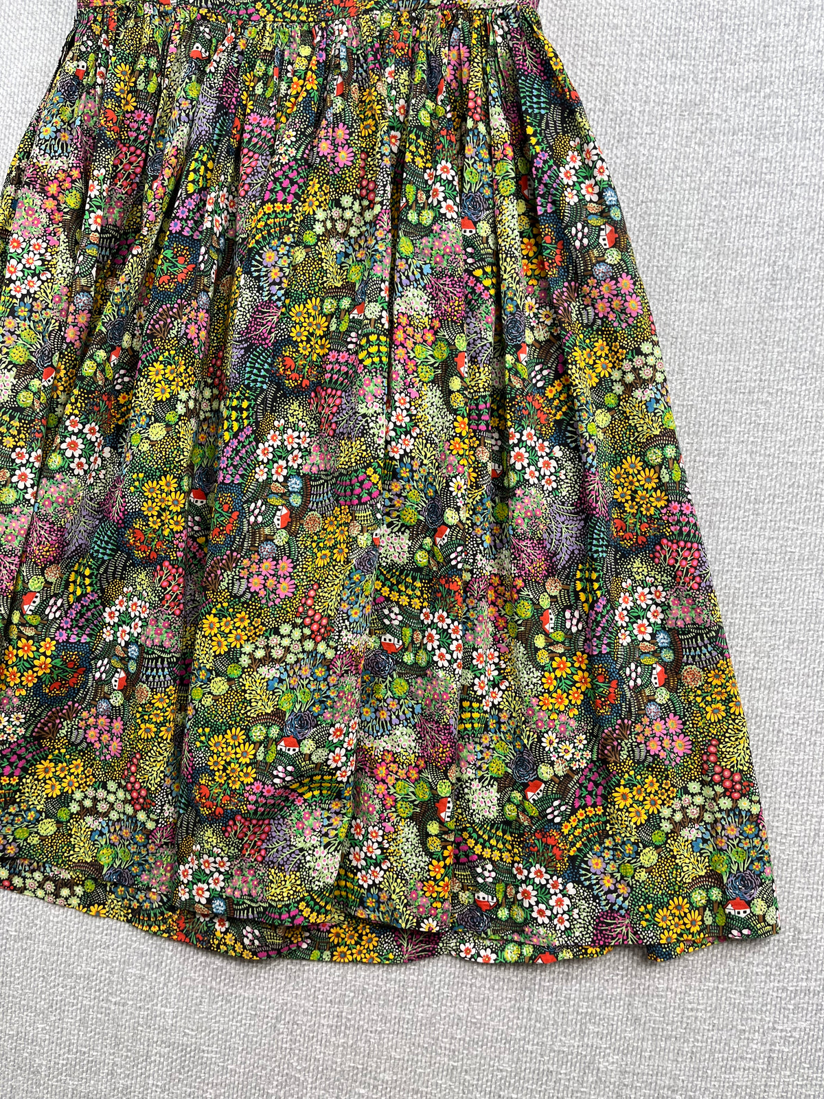 80s Floral Sundress