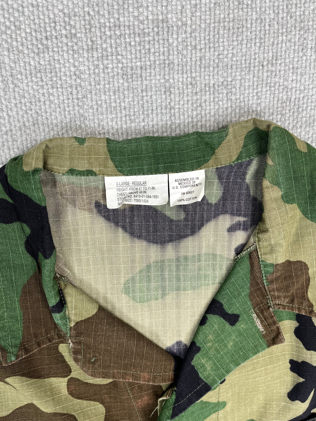 2001 Camo Ripstop Jacket