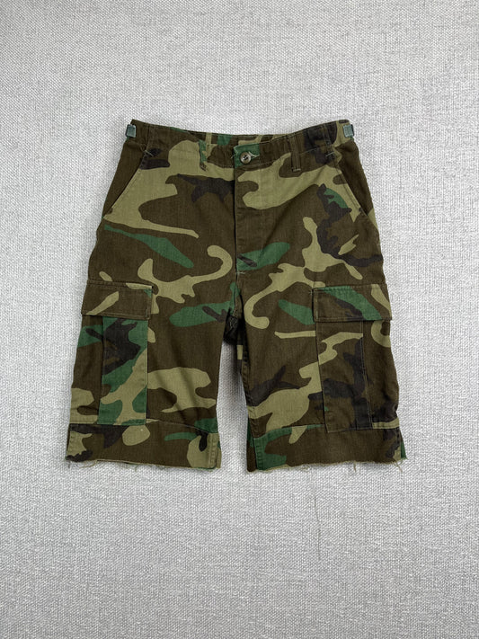 2001 Camo Cutoff Shorts 26-30"