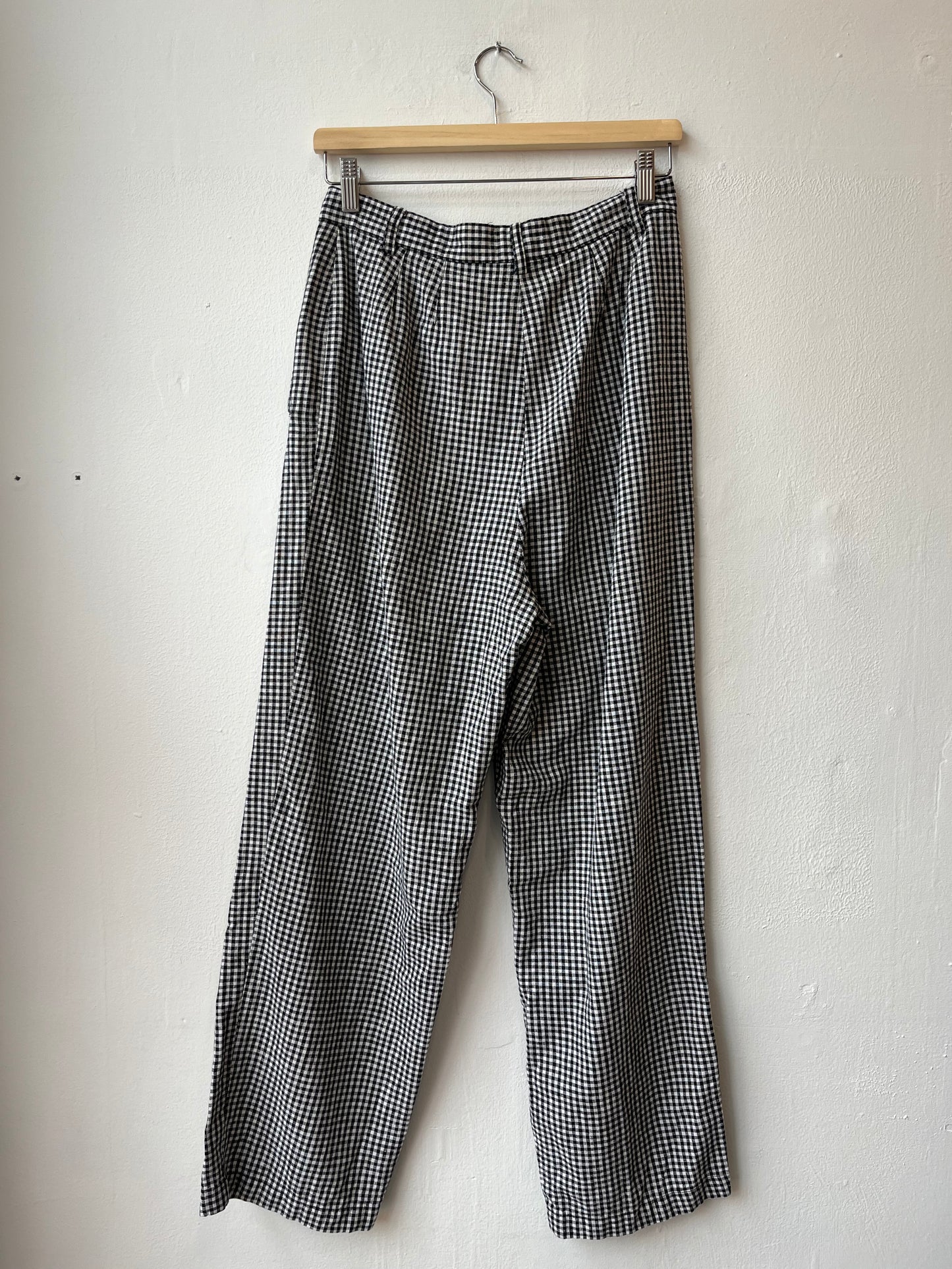 Y2K Gingham Pants 28”