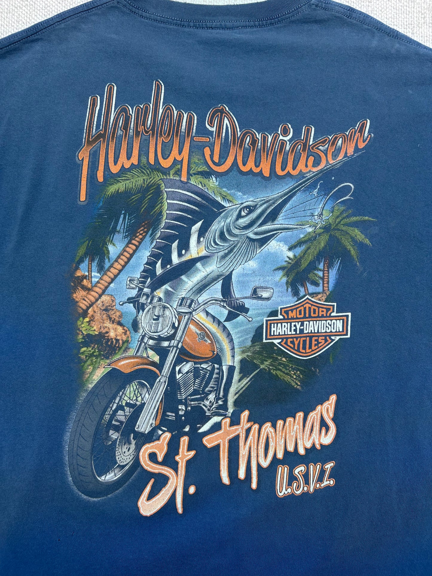 90's Harley Davidson St. Thomas T-Shirt
