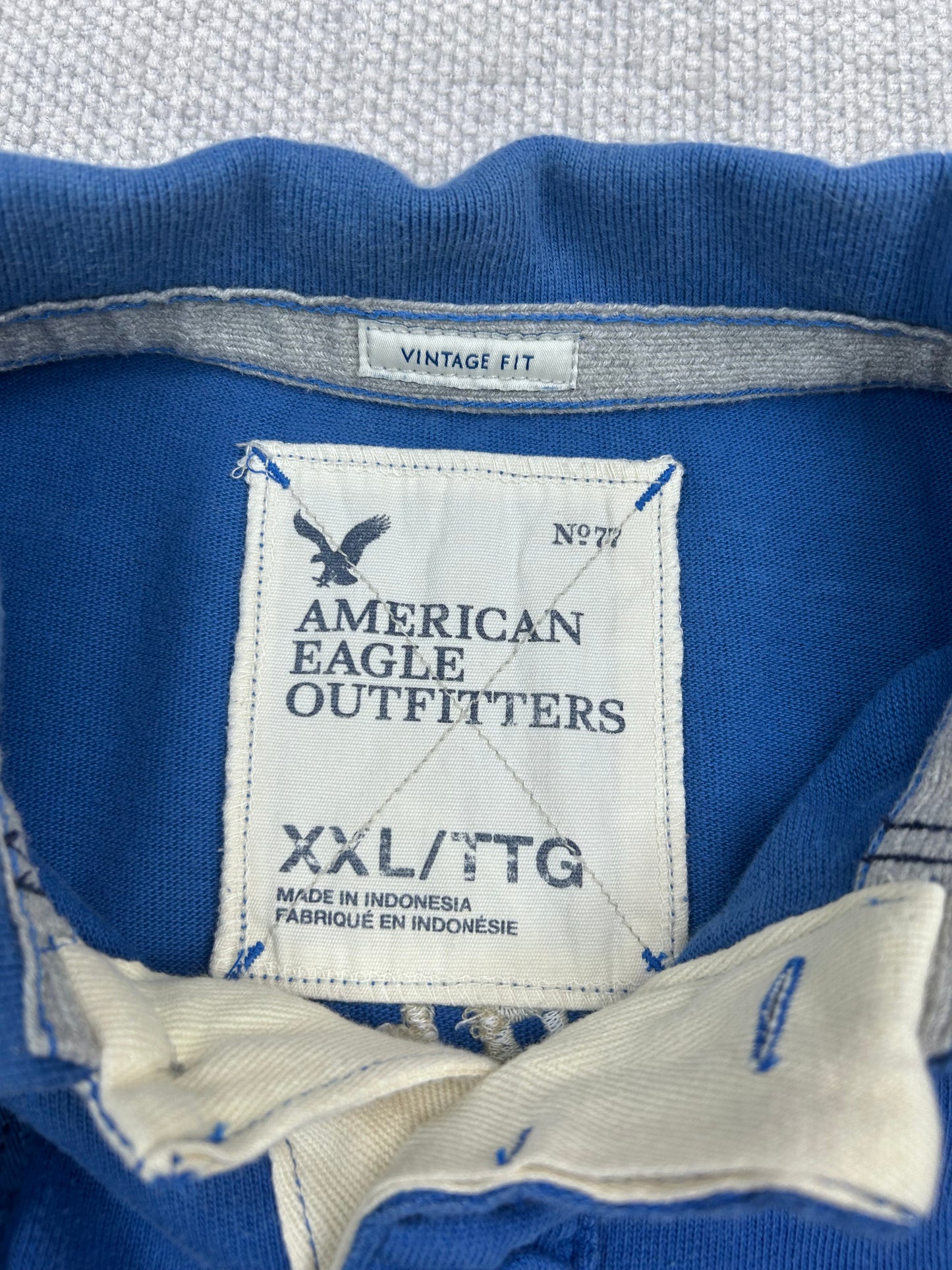 Y2K American Eagle Polo Shirt