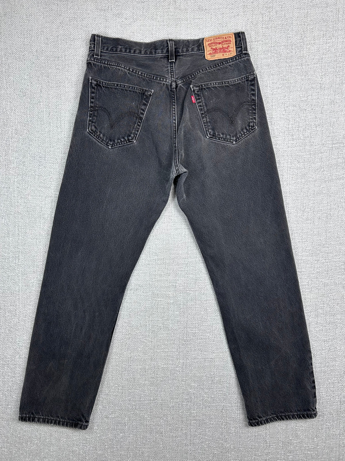 Y2K Levi's 505 Black Jeans 32"