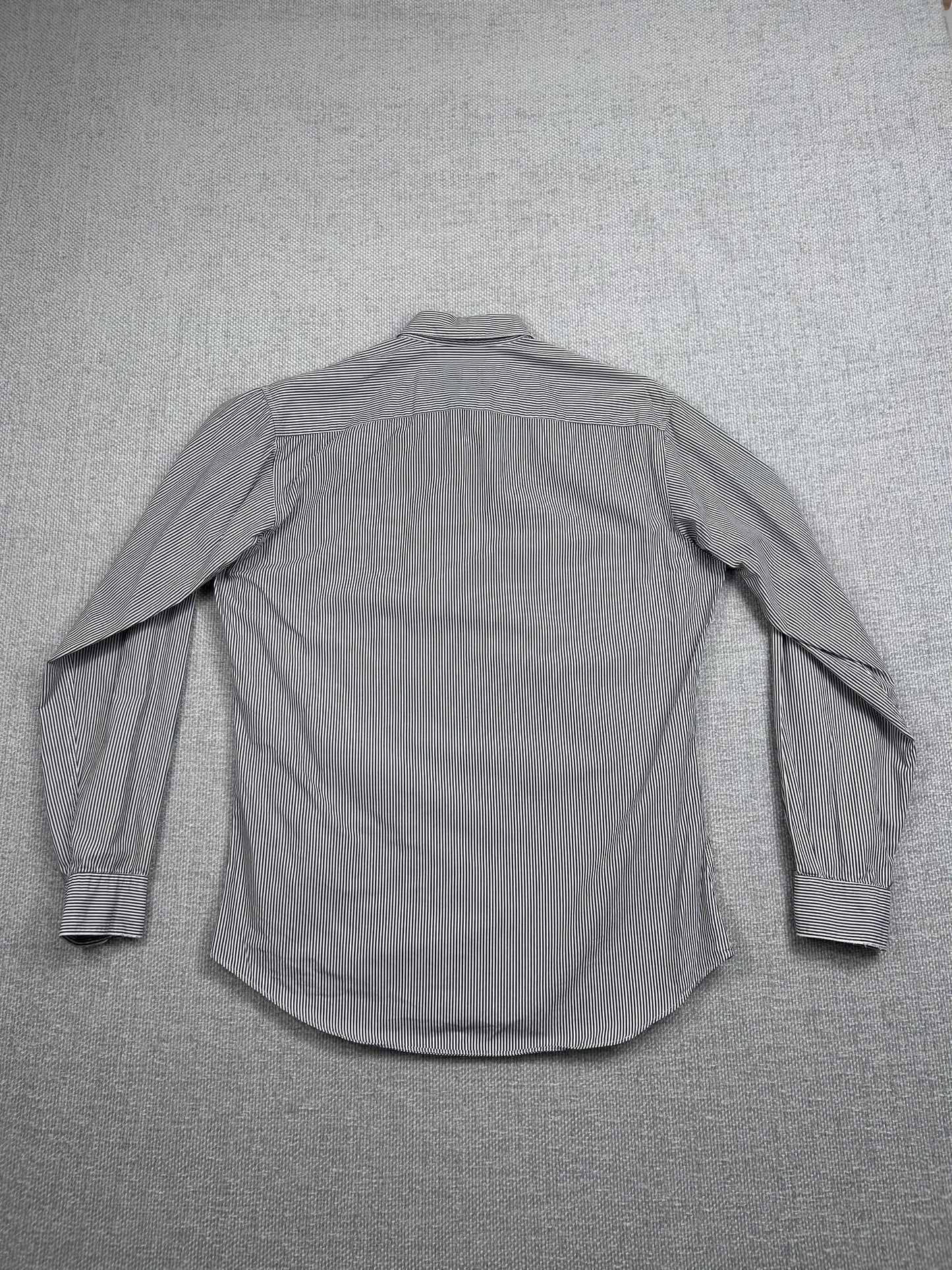 Y2K Striped Button Down