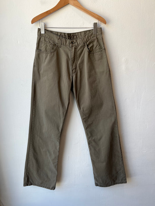 Y2K Old Navy Green Pants 30"