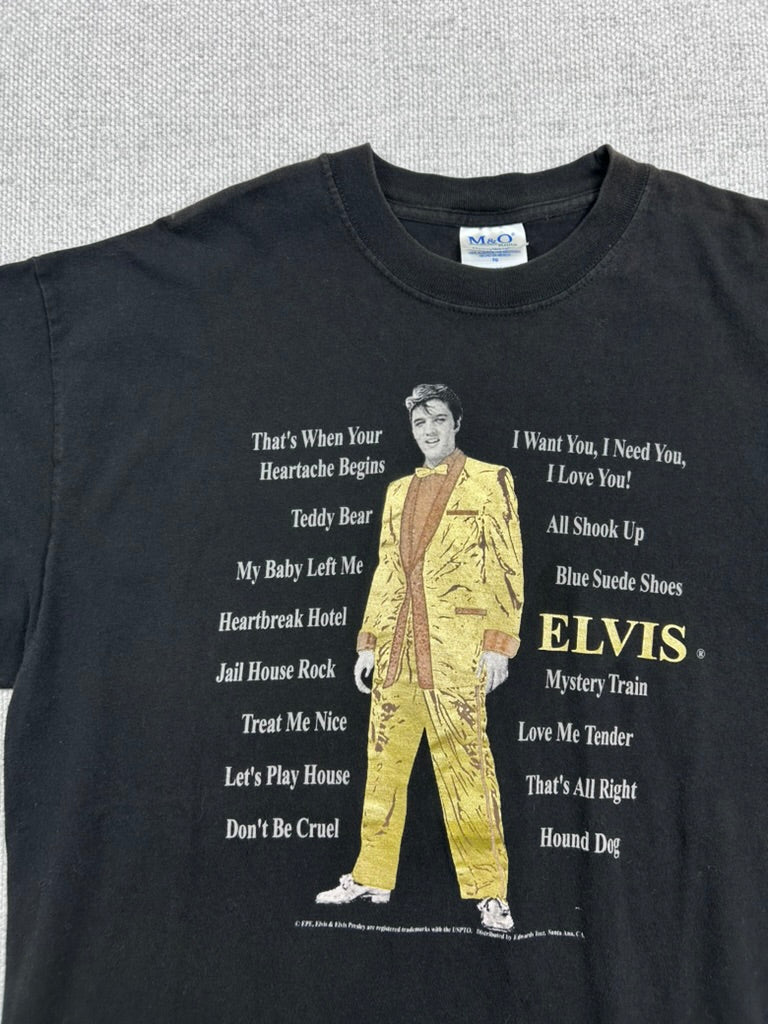 Y2K Gold Elvis T-Shirt