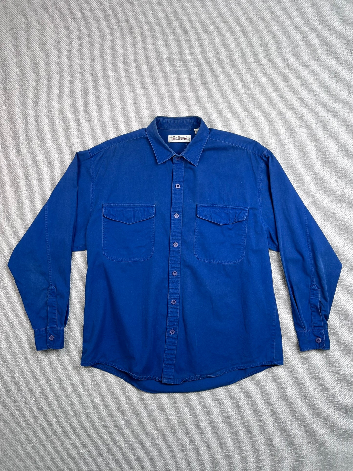 90's Blue Button Down Shirt
