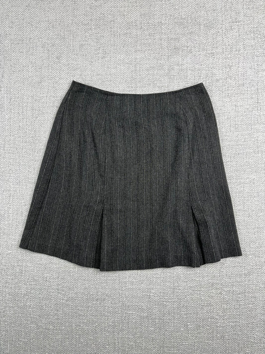 90's Pinstriped Mini Skirt 24"