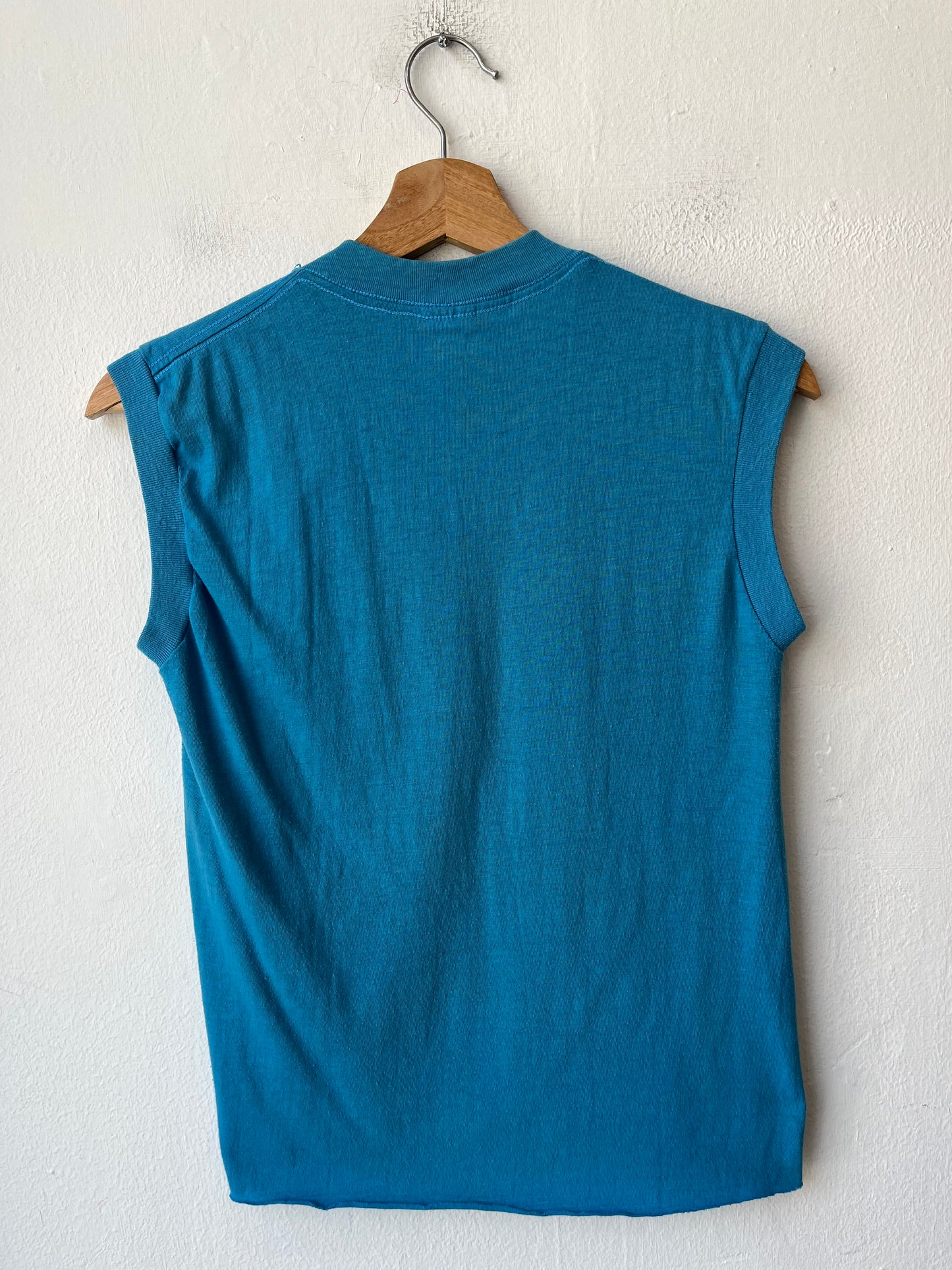 90's Blue Pocket Tank Top