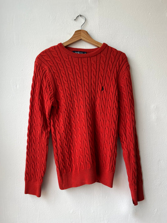 Y2K Ralph Lauren Cable Knit Sweater