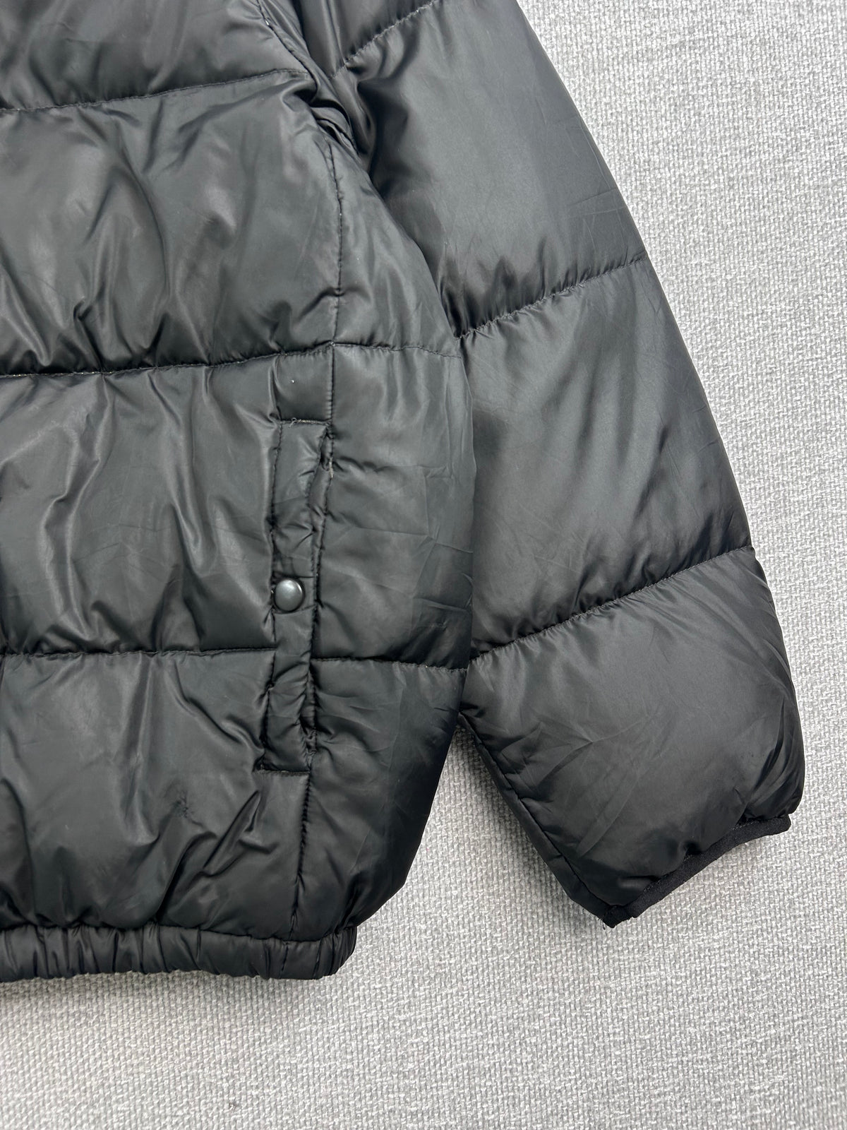 Y2K Polo Jeans Black Puffer Jacket