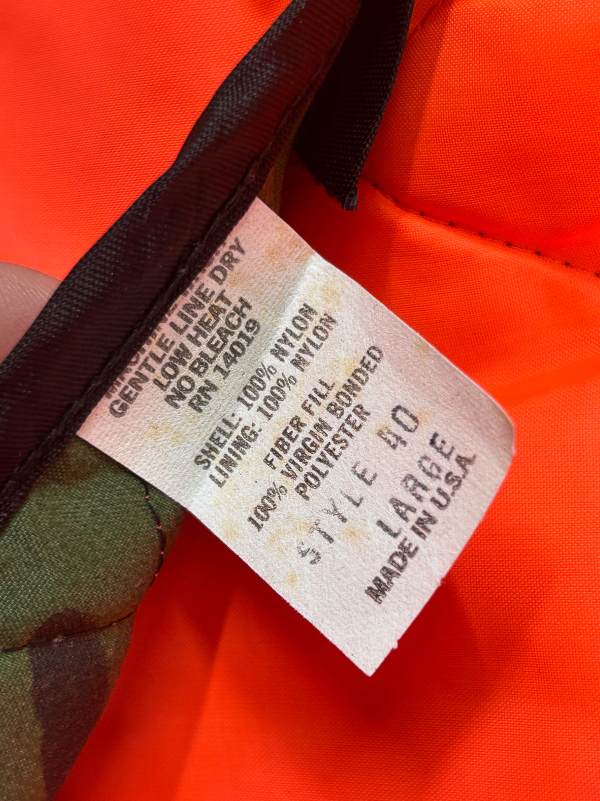 Y2K Reversible Camo Vest