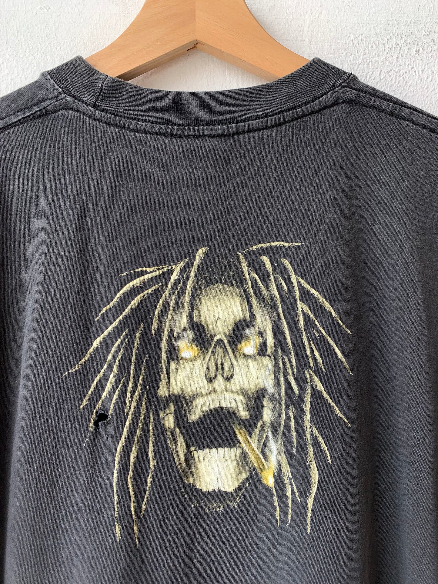 Y2K Skull Smoker T-Shirt