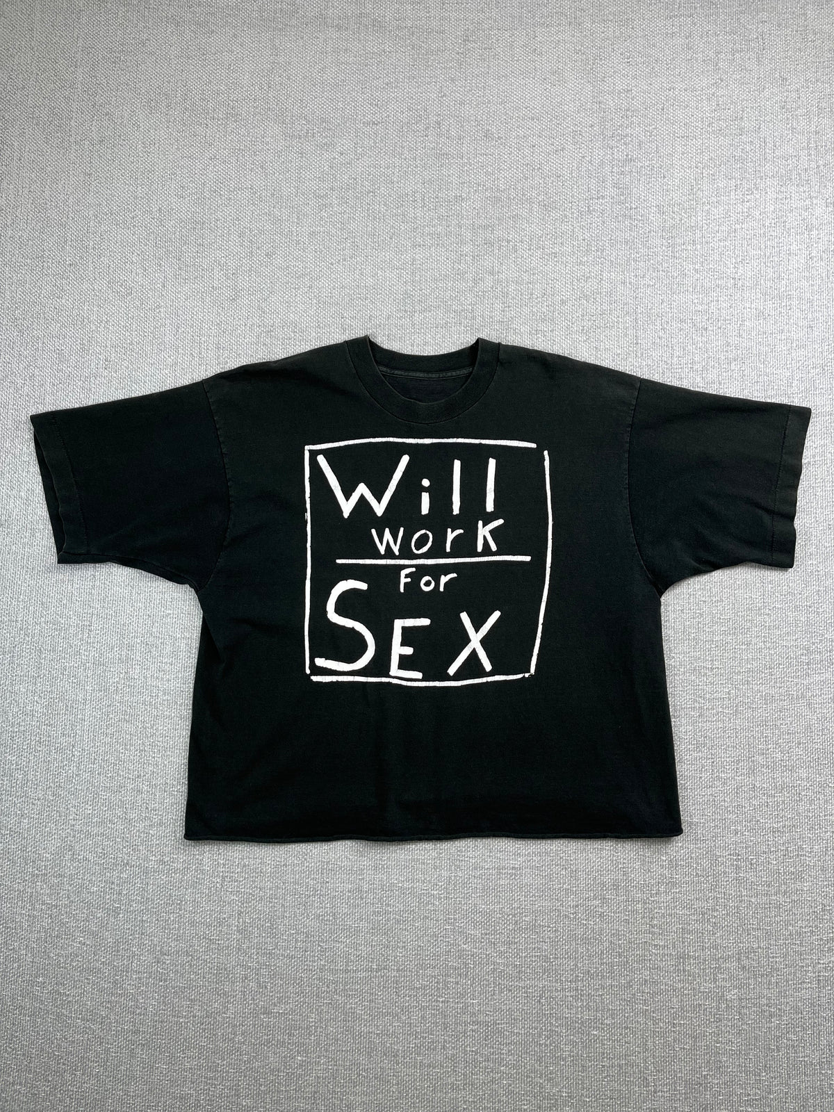 90's Will Work For Sex Cropped T-Shirt
